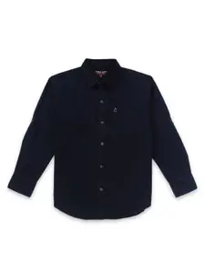 Gini and Jony Boys Spread Collar Cotton Casual Shirt