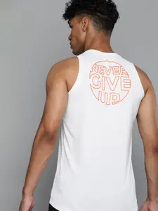 HRX by Hrithik Roshan Men Typography Printed Rapid-Dry Training T-shirt