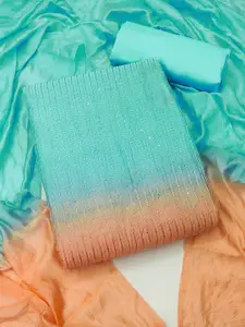 KALINI Embroidered Pure Cotton Unstitched Dress Material