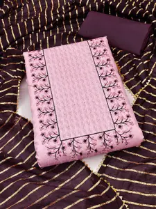 KALINI Embroidered Unstitched Dress Material