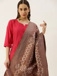 ASVA Double Ikat Printed Scarf