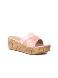 VALIOSAA Textured Wedge Heels