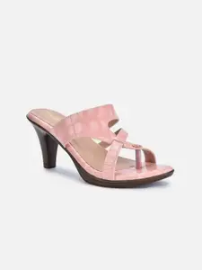 VALIOSAA Textured Block Heels