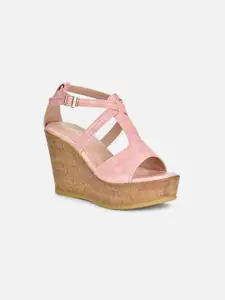 VALIOSAA Textured Wedge Heels