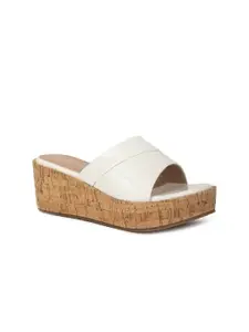 VALIOSAA Slip On Flatform Heels