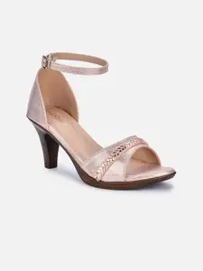 VALIOSAA Embellished Party Stiletto Heels