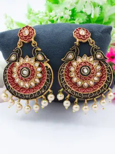PRIVIU Gold-Plated Classic Drop Earrings