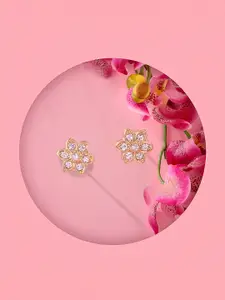 Accessorize Gold-Plated Contemporary Studs Earrings