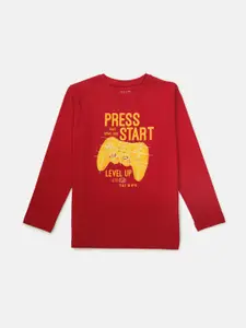 Gini and Jony Infants Boys Round Neck Cotton T-shirt