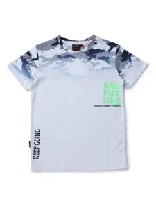 Gini and Jony Boys Abstract Printed Cotton T-shirt