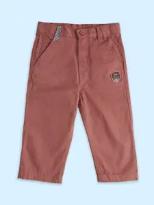 Pantaloons Baby Infant Boys Mid-Rise Cotton Chinos