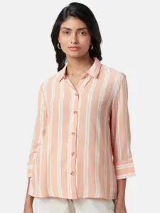 Honey by Pantaloons Striped Casual Shirt