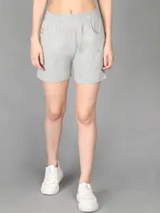 CHKOKKO Women Regular Fit Shorts