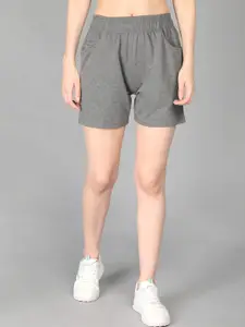 CHKOKKO Women Cotton Sports Shorts