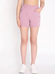 CHKOKKO Women Cotton Casual Shorts