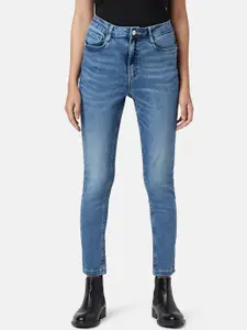 SF JEANS by Pantaloons Women Skinny Fit High-Rise Heavy Faded Jeans