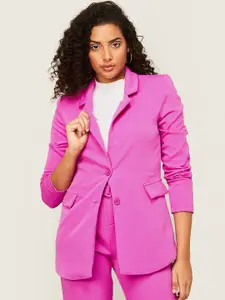 Ginger by Lifestyle Women Single-Breasted Casual Blazers