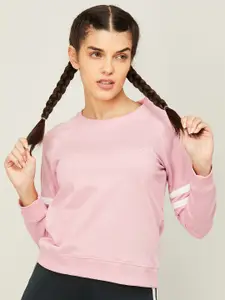 Kappa Women Round Neck Cotton Sweatshirt