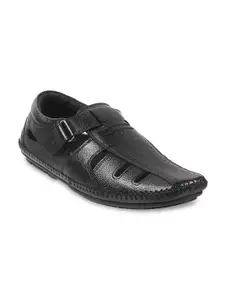 Mochi Men Leather Shoe-Style Sandals