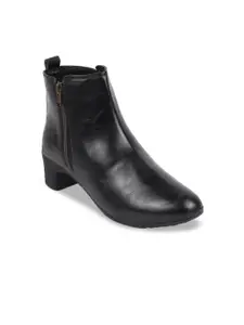 FAUSTO Women Block Heeled Regular Boots