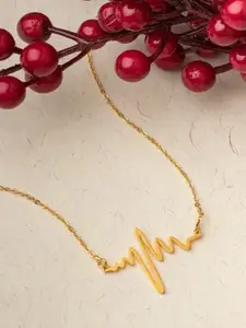 Pinapes Pack Of 2 Gold-Plated Minimal Necklaces