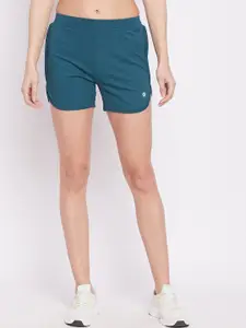 ATHLISIS Women Mid-Rise e-Dry Technology Training or Gym Sports Shorts