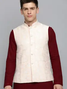SHOWOFF Woven Design Nehru Jacket