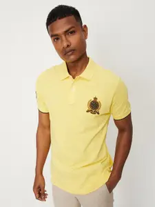 max Men Polo Collar Cotton T-shirt