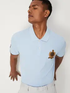 max Sports Polo Collar Cotton T-shirt