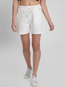 SPYKAR Women Regular Fit Mid-Rise Shorts