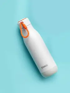 ZOKU White Stainless Steel Double Wall Insulated Water Bottle 750 ml