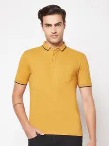 Crimsoune Club Polo Collar Short Sleeves T-shirt
