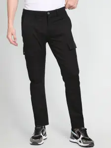 Flying Machine Slim Fit Twill Cargo Trousers