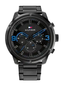 Tommy Hilfiger Men Dial & Stainless Steel Bracelet Style Straps Analogue Watch TH1792070