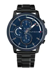 Tommy Hilfiger Men Dial & Stainless Steel Bracelet Style Straps Analogue Watch TH1792049