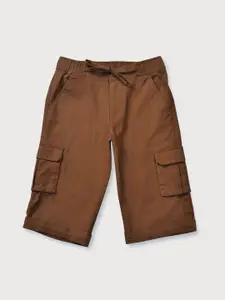 Gini and Jony Infants Boys Regular Fit Cotton Cargo Shorts