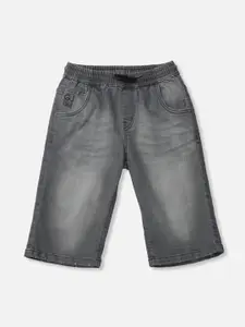 Gini and Jony Boys Mid-Rise Washed Denim Shorts