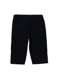 Gini and Jony Infant Girls Regular Fit Mid-Rise Denim Shorts