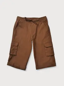 Gini and Jony Boys Mid-Rise Cotton Cargo Shorts
