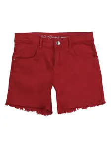 Gini and Jony Infants Girls Regular Fit Denim Shorts