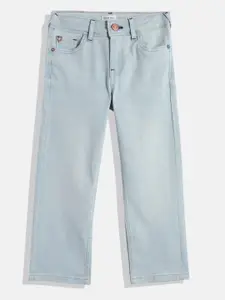 Allen Solly Junior Boys Slim Fit Embroidered Stretchable Jeans