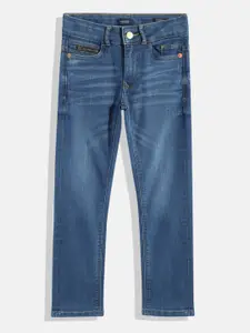 Allen Solly Junior Boys Slim Fit Light Fade Stretchable Jeans