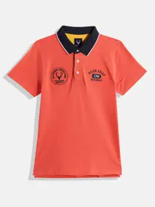 Allen Solly Junior Boys Polo Collar Pure Cotton T-shirt