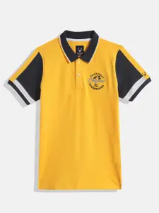 Allen Solly Junior Boys Pure Cotton Polo Collar T-shirt