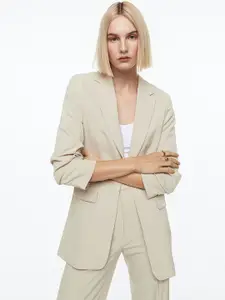 H&M H&M Gathered-Sleeve Jacket