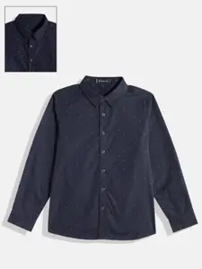 Allen Solly Junior Boys Pure Cotton Printed Casual Shirt
