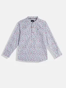 Allen Solly Junior Boys Floral Printed Pure Cotton Casual Shirt