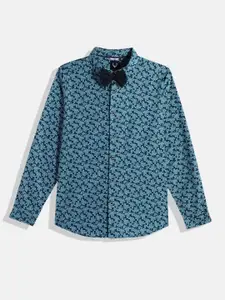 Allen Solly Junior Boys Floral Printed Pure Cotton Casual Shirt