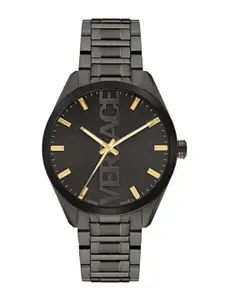 Versace Men Printed Dial & Stainless Steel Bracelet Style Straps Analogue Watch VE3H00522