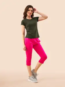 LYRA Round Neck Cotton Lounge T-shirt